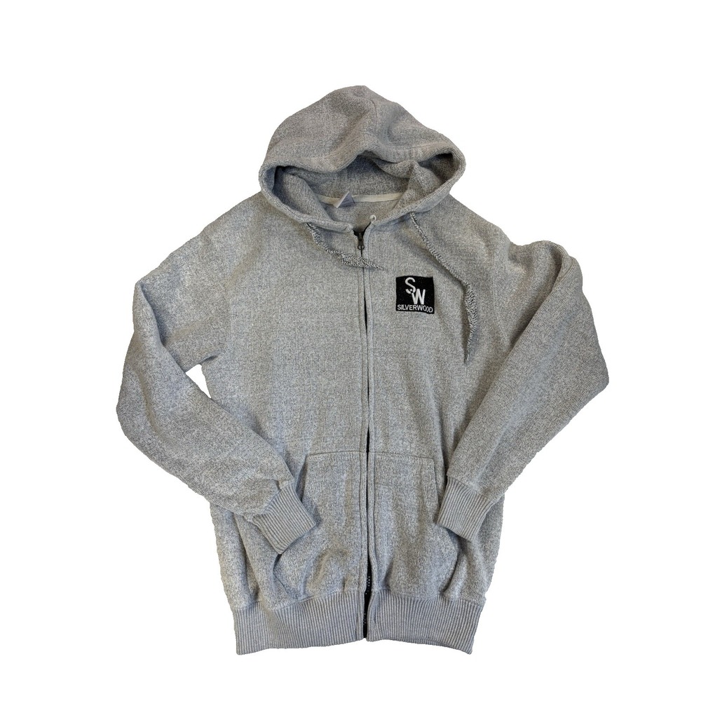 Ragwear Women's Med Heathered Gray Silverwood Zip Up Hoodie Soft Cozy Basic